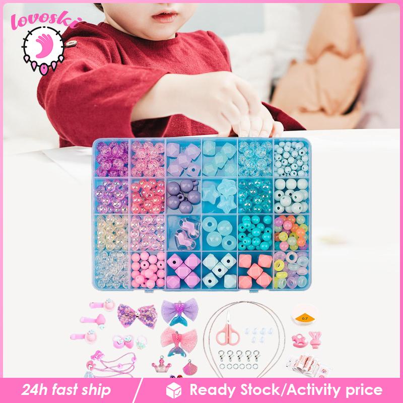 Bộ Hạt Charm Dùng Làm Quà Tặng Cho Bé Gái