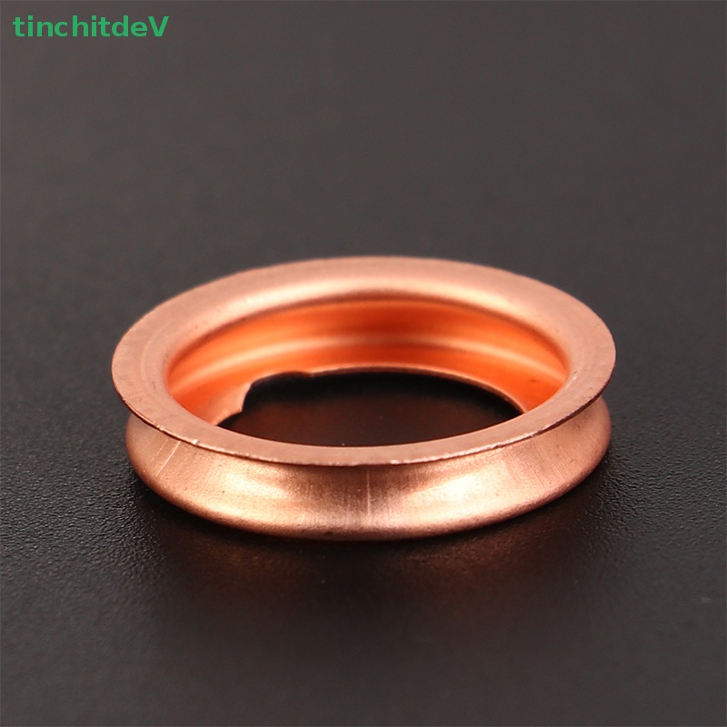Set 10 Vòng Đệm Lọc Dầu Động Cơ Xe Hơi Bằng Thiếc 1102601Vòng Đệm Lỗ Thoát Nước Dầu Bằng Đồng M02 Tương Thích Với Nissan Infiniti