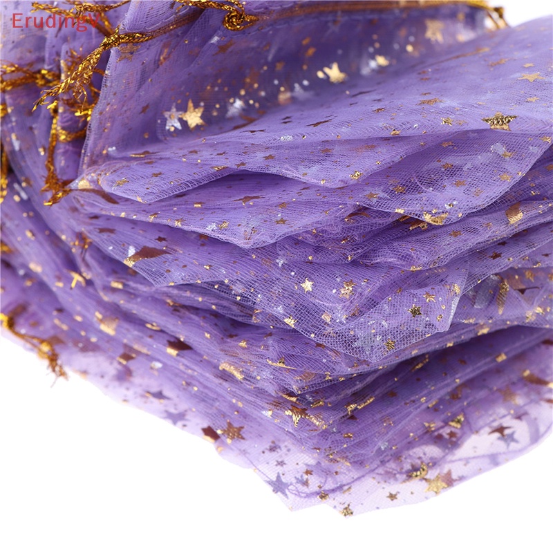 Bộ 50 Túi Đựng Kẹo Trang Trí Mặt Trăng Ramadan EID Mubarak