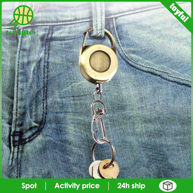 Dây Móc Khóa Bằng Hợp Kim Kẽm Có Thể Thu Gọn Cho Câu Cá / Leo Núi