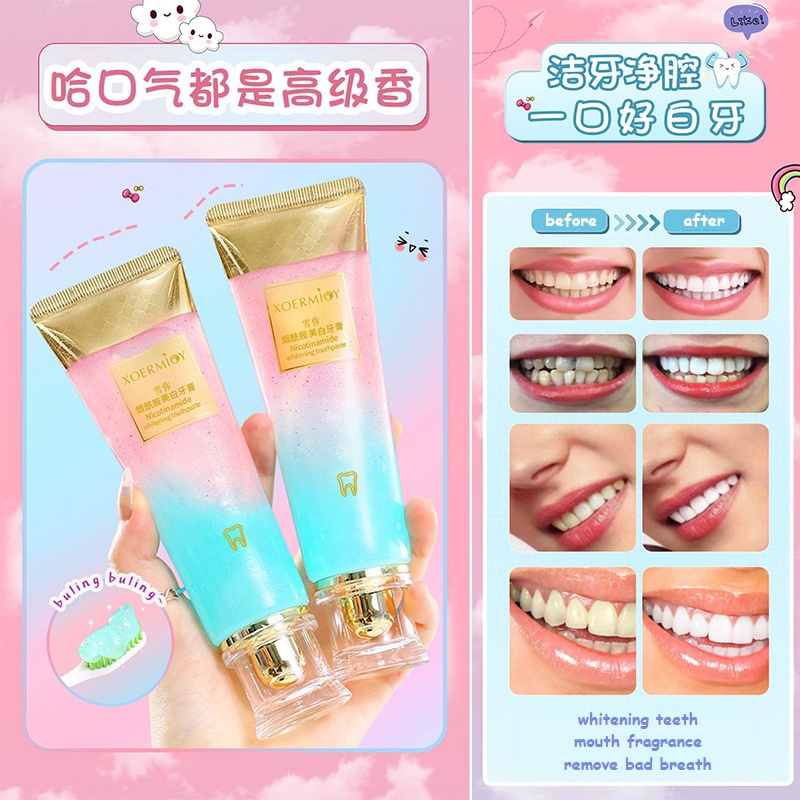 Kem Đánh Răng Làm Trắng Răng Loại Bỏ Ngứa Và Làm Trắng Răng