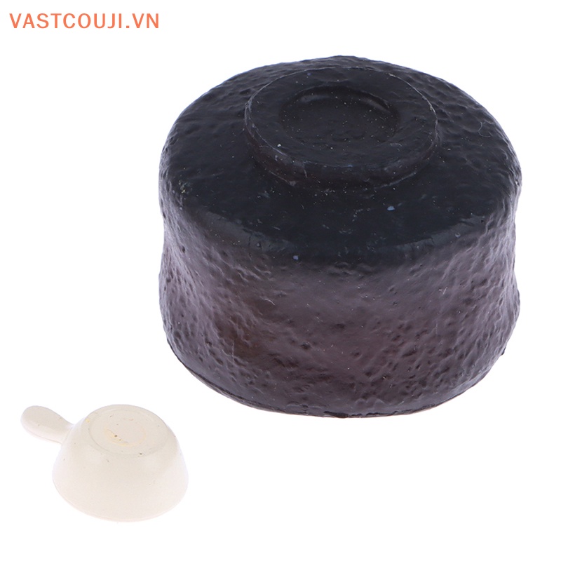 1 Mô Hình Chén Dĩa Tỉ Lệ 1: 12 Dùng Trang Trí Nhà Búp Bê