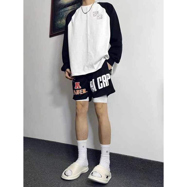 Quần Short Thể Thao Bóng Rổ Phong Cách Đường Phố Mỹ Hàng Mới