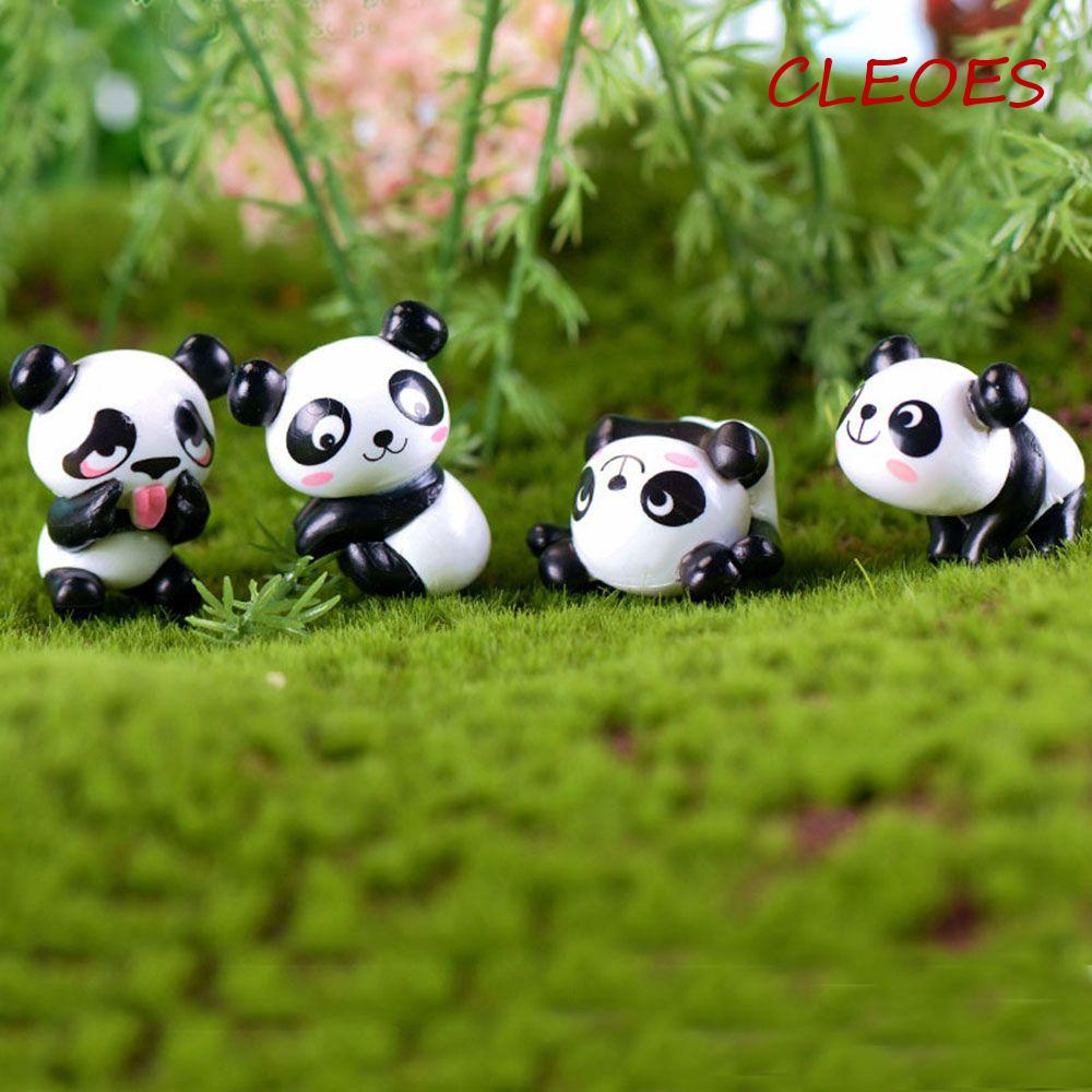 Mô Hình Gấu Trúc Hoạt Hình Trang Trí Hồ Cá|Bộ Dụng Cụ Làm Đồ Thủ Công Phong Cách Trung Hoa