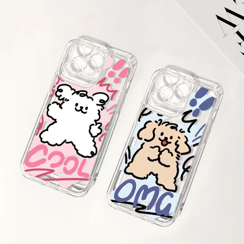 ✅Ốp Điện Thoại Mềm In Hình Chú Chó Dễ Thương Cho Apple iPhone12 / Line / 713 / 11 6plus148promax GKC1