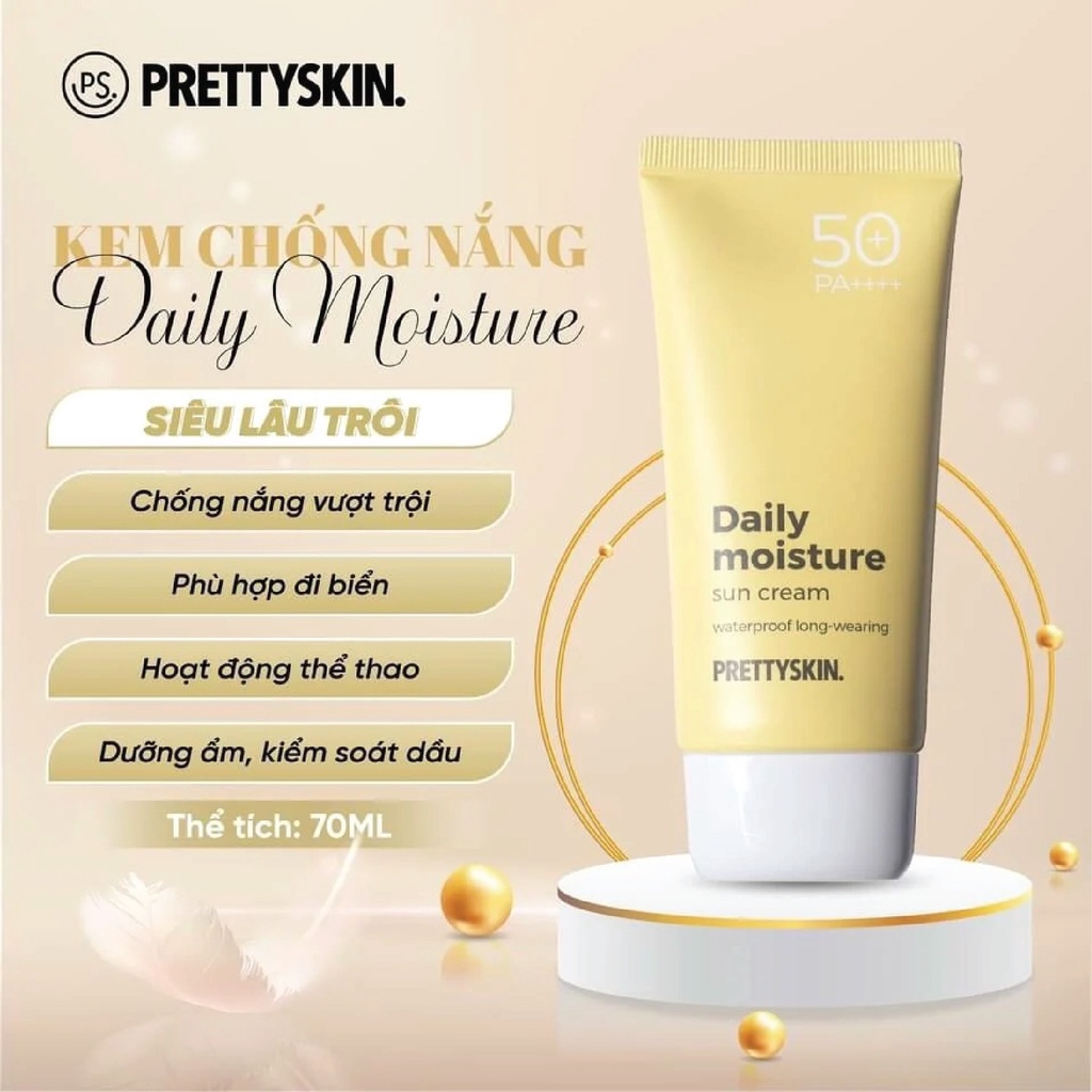 Kem Chống Nắng PrettySkin - Pretty Skin Sun Cream SPF 50+ PA++++ 70ml