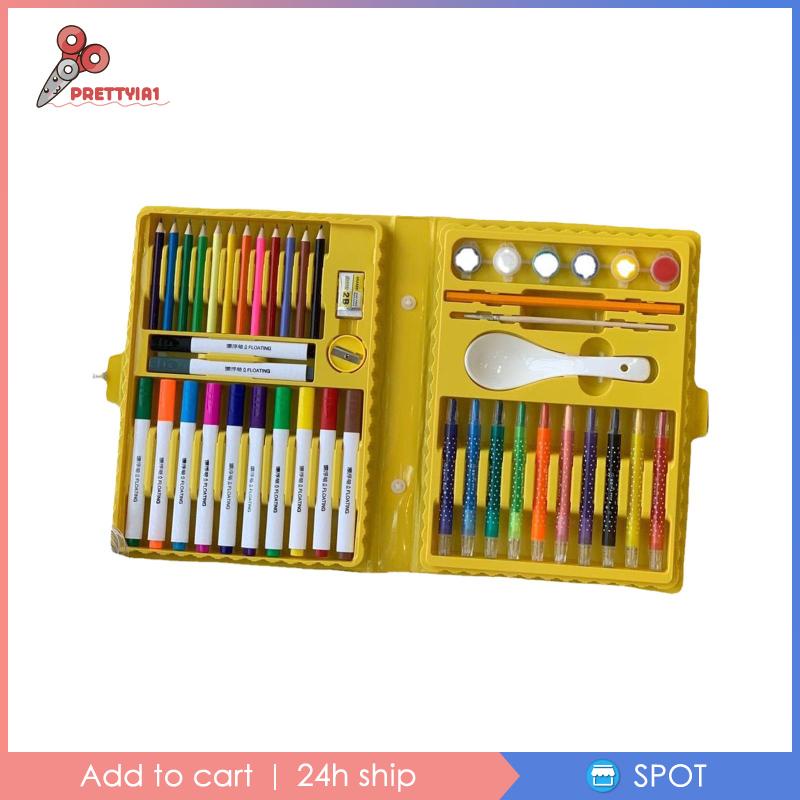 Set 1 / 46 Bút Vẽ Graffiti Kèm Muỗng Tiện Dụng Cho Gia Đình