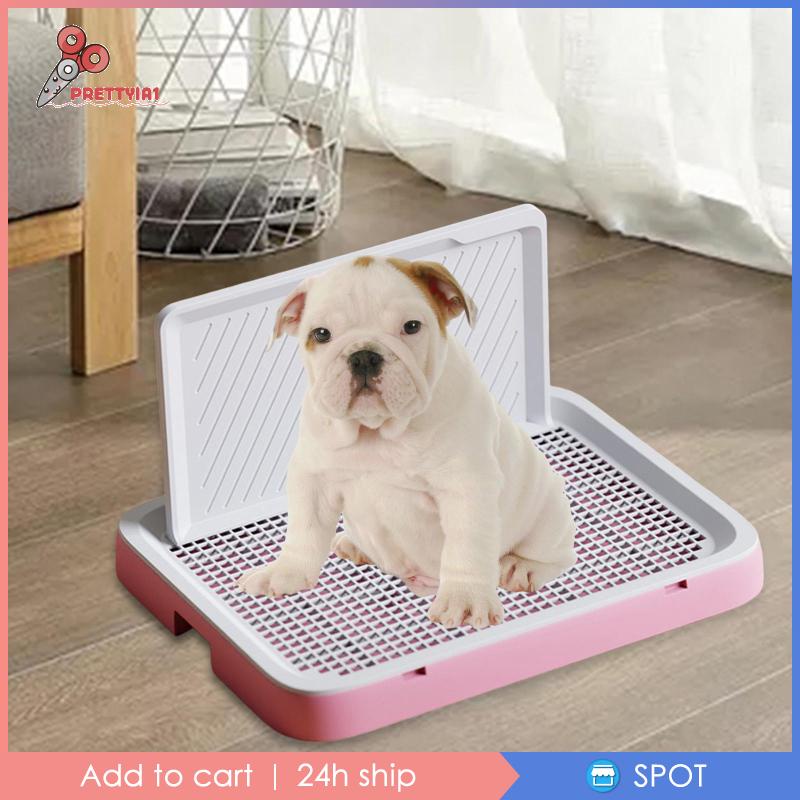 [Prettyia1] Khay Đi Vệ Sinh Cho Thú Cưng Trong Nhà Có Thể Tháo Rời Và Tái Sử Dụng