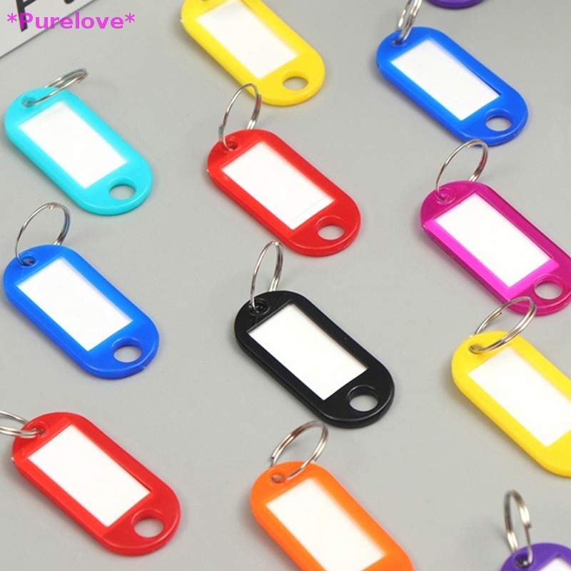 Set 50 Thẻ Đánh Dấu Ghi Tên ID Nhiều Màu Sắc Tiện Dụng Mới