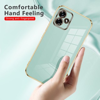 Ốp Điện Thoại TPU Dẻo Mạ Vuông Bảo Vệ Camera Chống Sốc Hot30 4G Cho Infinix Hot30 Hot30i Hot 30 Play 30i 4G 2023