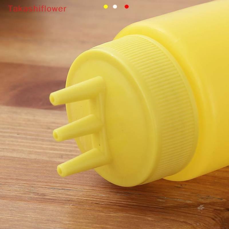 Bình Nhựa Mayo 3 Lỗ Dạng Xoắn Tiện Dụng Cho Nhà Bếp