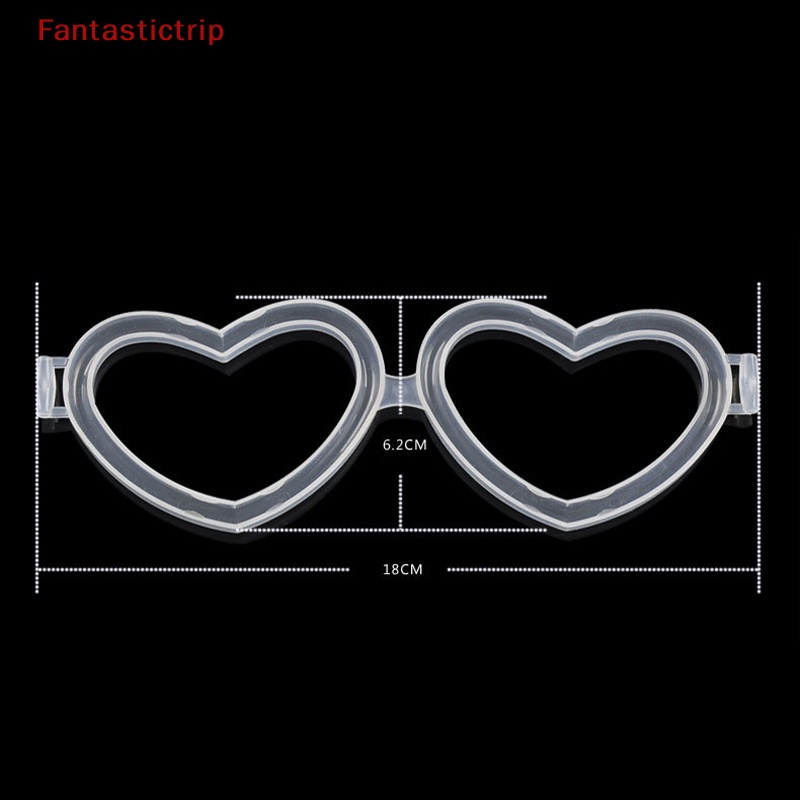 Mắt Kính Hình Trái Tim Phát Quang Độc Đáo Cho Người Lớn Và Trẻ Em DIY