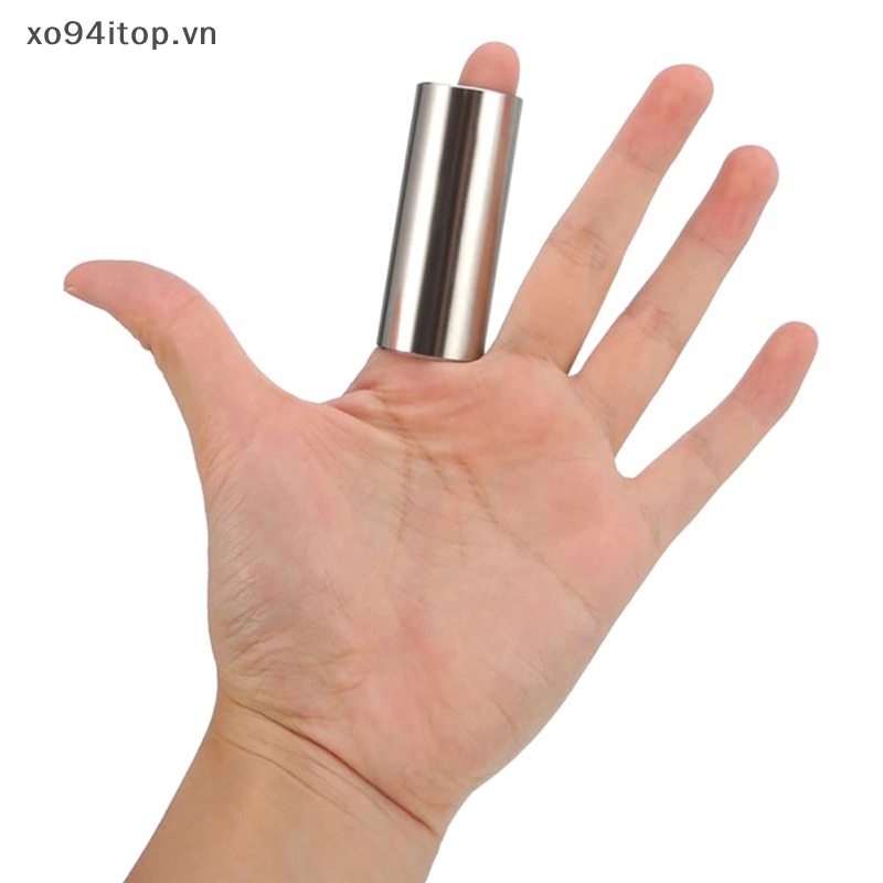 Set 2 Thanh Trượt Thủy Tinh 60MM Bằng Inox Cho Đàn Guitar Bass