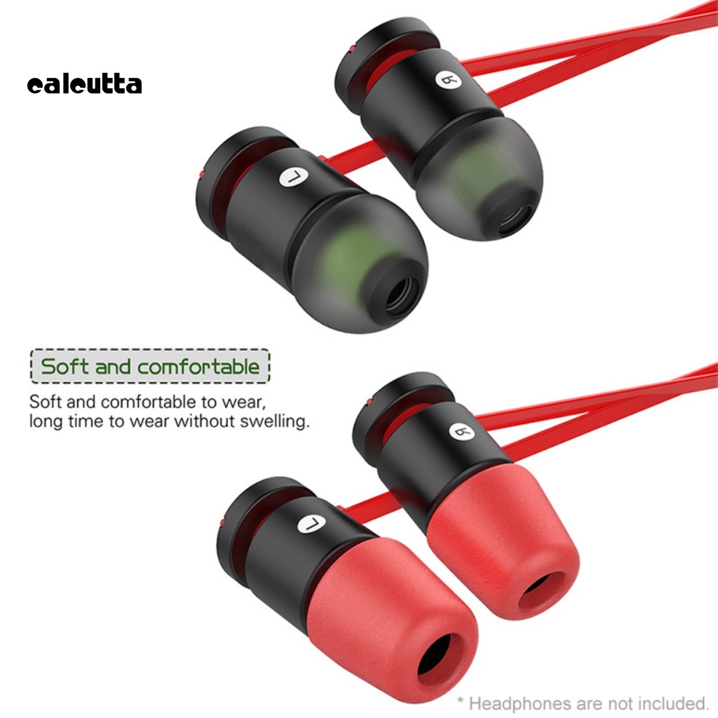 Set 6 Cặp Nút Tai Nghe Nhét Tai Bằng Xốp Silicon Mềm Cách Âm