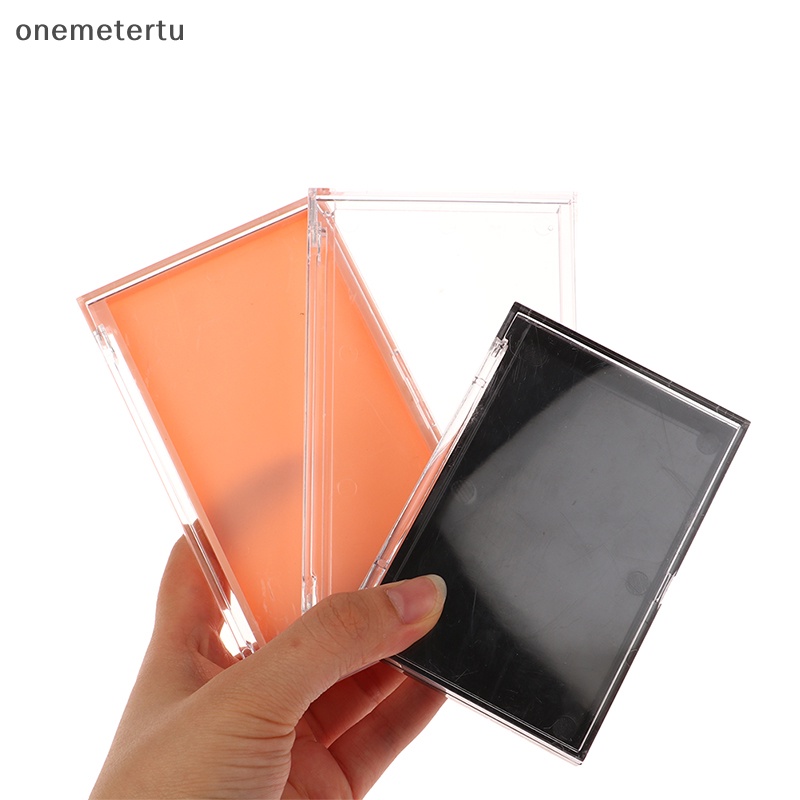 1 Hộp Nhựa Rỗng Mini Đựng Hạt Đá Trang Trí Móng Tay