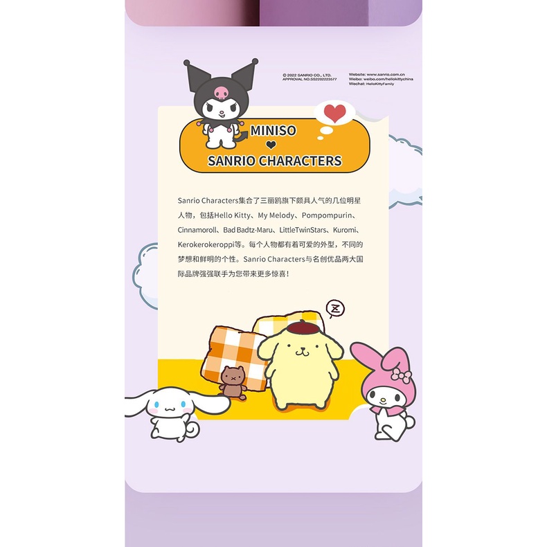 Tai Nghe MINISO MINISO Sanrio TWS Bluetooth Không Dây Kiểu Dáng Hoạt Hình Dễ Thương
