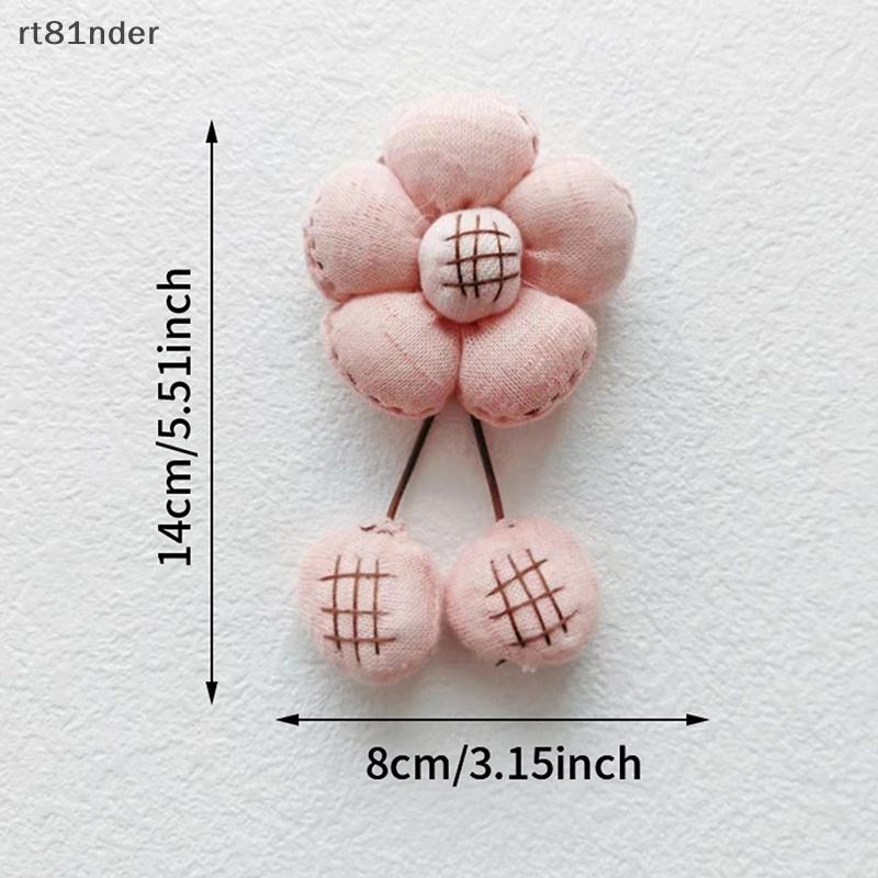 Rt 1 Phụ Kiện Cài Áo Hình Hoa Hướng Dương Vải Dễ Thương DIY