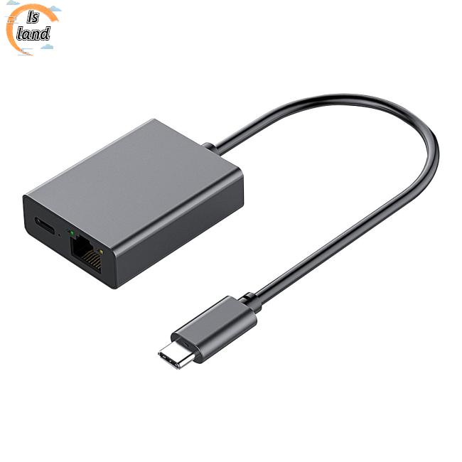 Bộ Chuyển Đổi Cổng Usb Sang Rj45 4k Type C Sang Gigabit Ethernet Cho Điện Thoại / Máy Tính Bảng