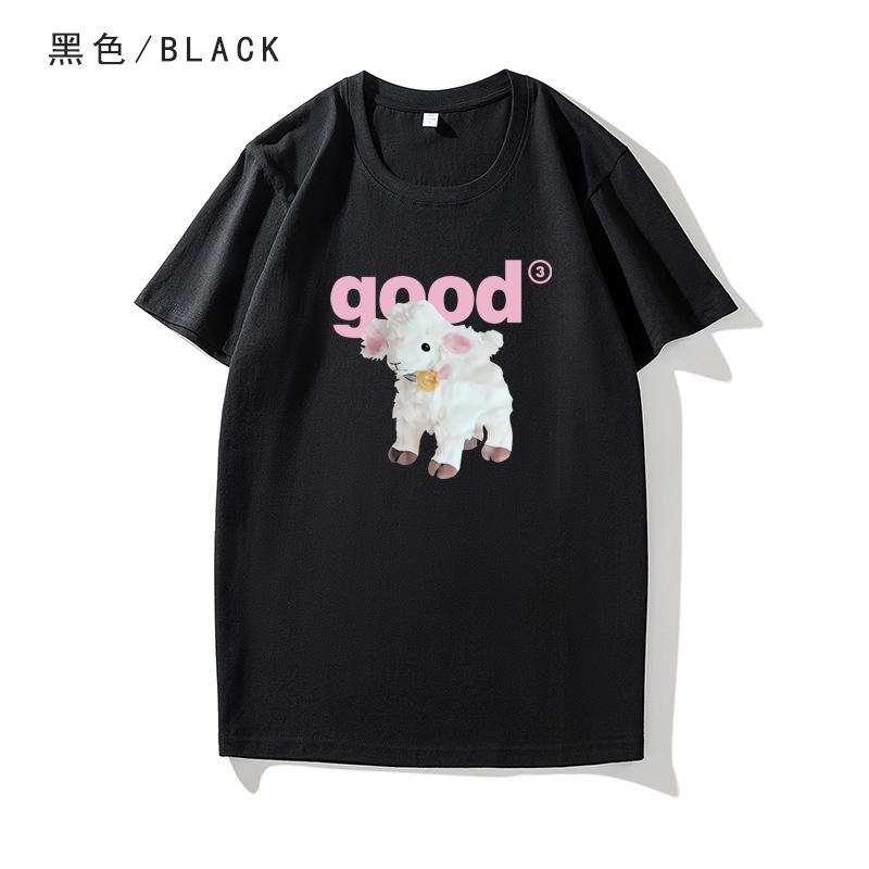 Áo thun DIDIKA cotton tay ngắn dáng rộng thời trang mùa hè cho nữ plus size
