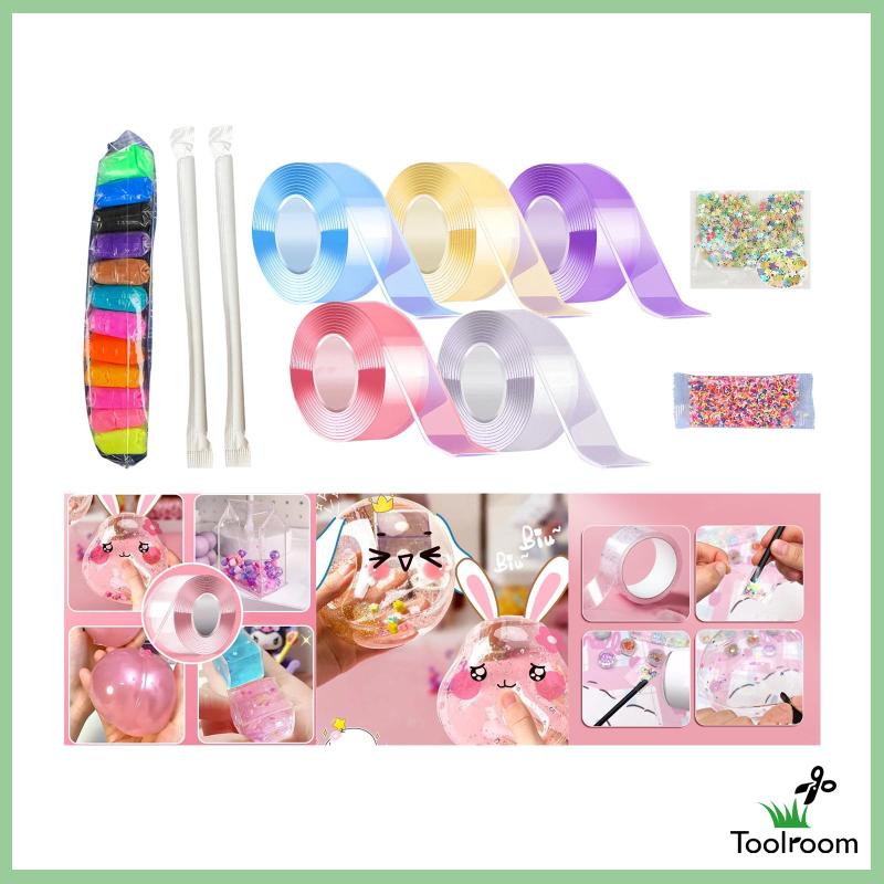 Set 5 Cuộn Băng Dính Đồ Chơi DIY Dành Cho Trẻ Em Và Người Lớn