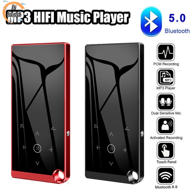 Máy Nghe Nhạc Mp3 Màn Hình 2.4-inch Hifi FM / Ebook / Máy Ghi Âm / MP4 Bluetooth 5.0 Và Phụ Kiện