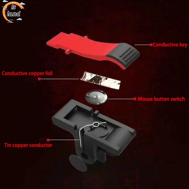 1 Cặp Nút Bấm Hỗ Trợ Chơi Game Trên Điện Thoại D9