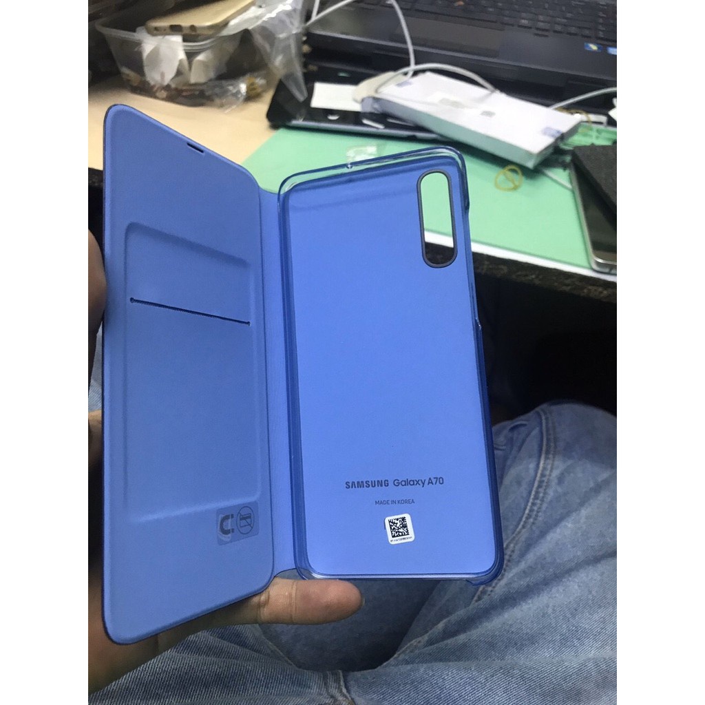 Bao da Samsung galaxy A70 WALLET COVER chính hãng - Home