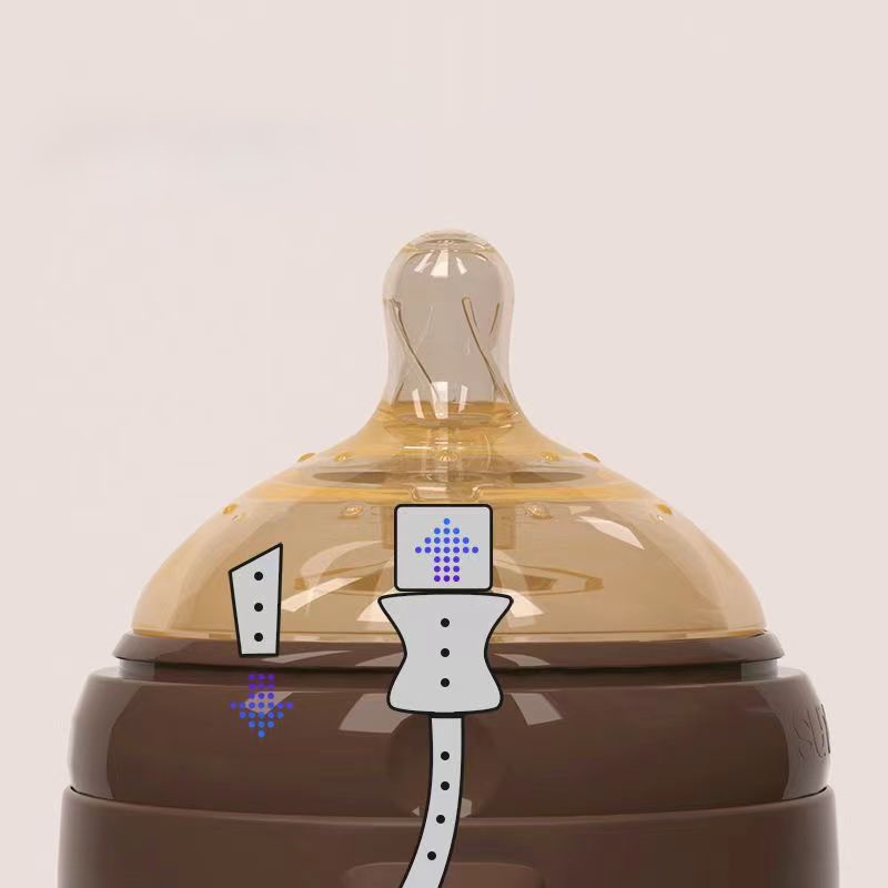 Bình Sữa silicone Mô Phỏng Cho Mẹ Và Bé Sơ Sinh