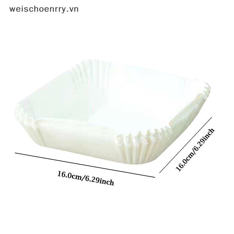 Bộ 50 Giấy Lót Chống Dính Dùng Một Lần Tiện Dụng Khi Chiên Không Dầu