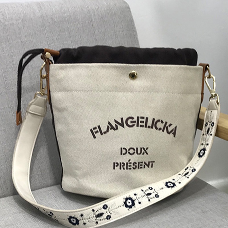 Túi Xách canvas Sức Chứa Lớn Thiết Kế Đơn Giản Dễ Phối Đồ Cho Nữ