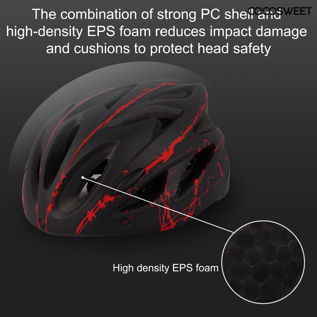 Mũ Bảo Hiểm Siêu Nhẹ Có Kính Bảo Hộ Cho Người Lớn