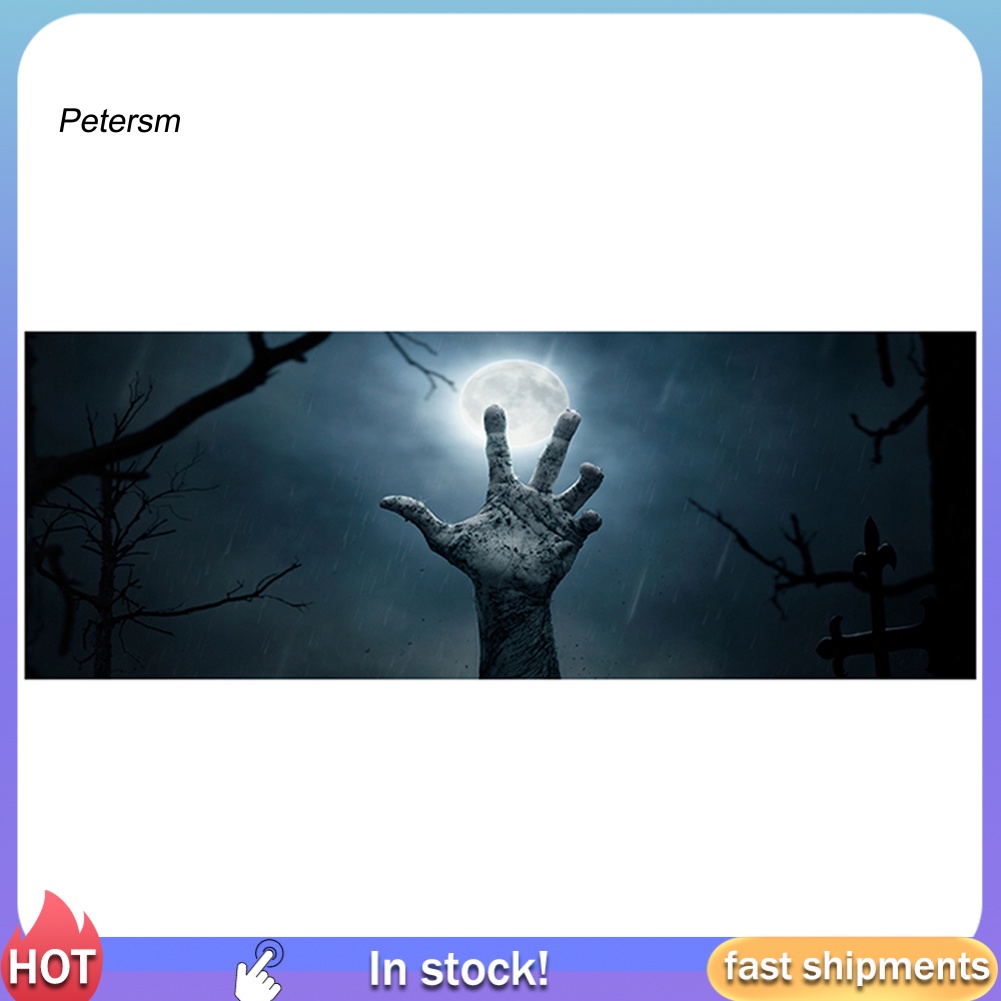 Miếng Dán Kính Cửa Sổ Xe Hơi Bằng PP Họa Tiết Kinh Dị