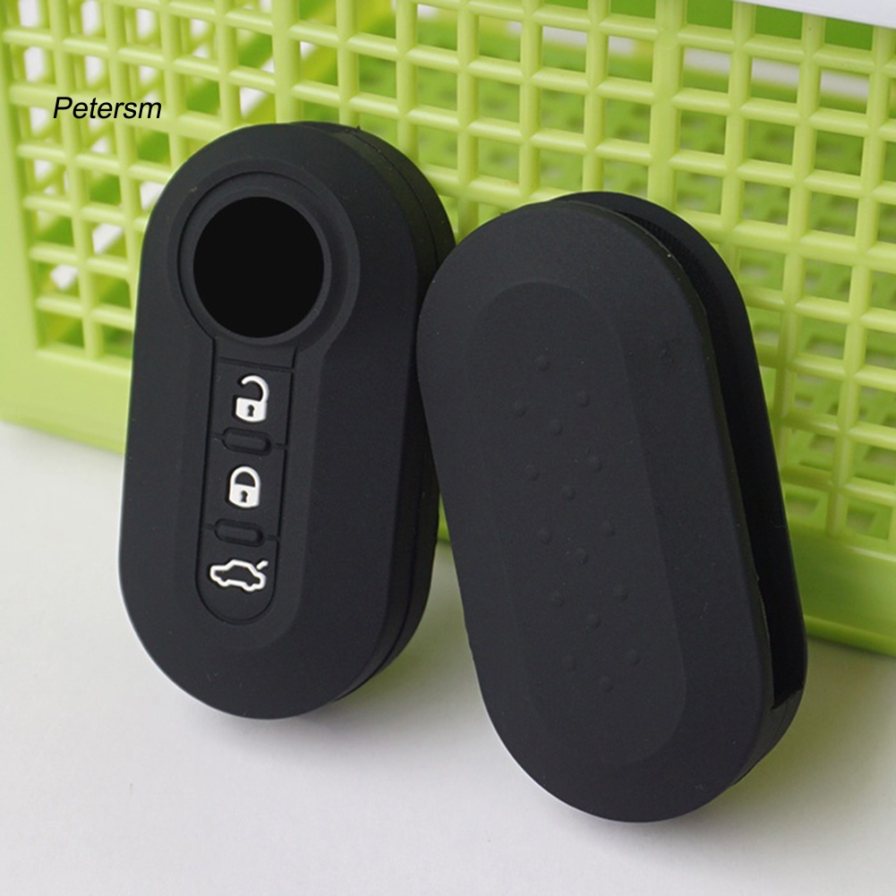 Vỏ Bọc Chìa Khóa Điều Khiển Từ Xa Cho FIAT 500 Panda Punto Bravo Giá Đỡ