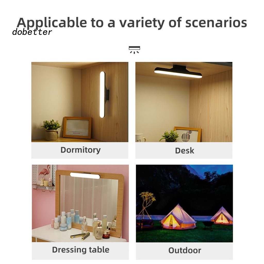Đèn LED Đọc Sách Từ Tính Bảo Vệ Mắt 120 Độ An Toàn