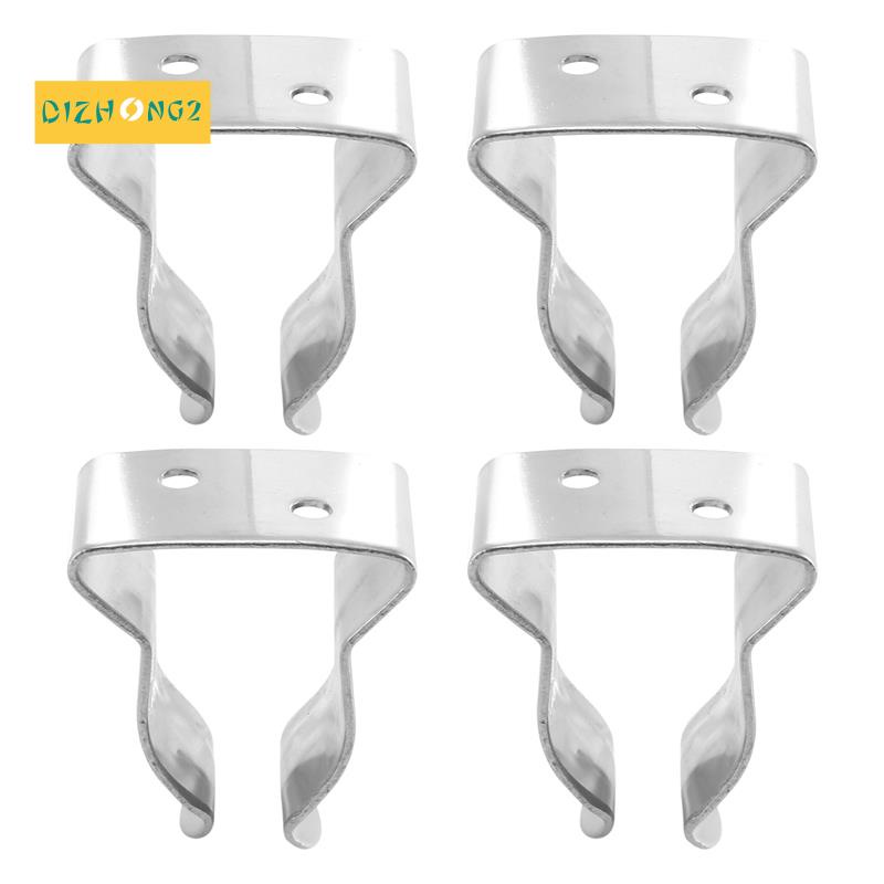 Set 4 Móc Kẹp Giữ Lò Xo Bằng Thép Không Gỉ Cho Tàu Thuyền