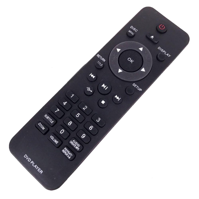 [3C] Điều Khiển Từ Xa Cho Đầu DVD DVP5990 DVP5986 DVP3800 93 DVD2886 93 DVP3000