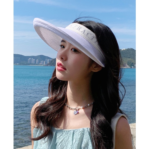Nón Vành Hở Chóp Thời Trang Hàn Quốc Mới Cho Nữ