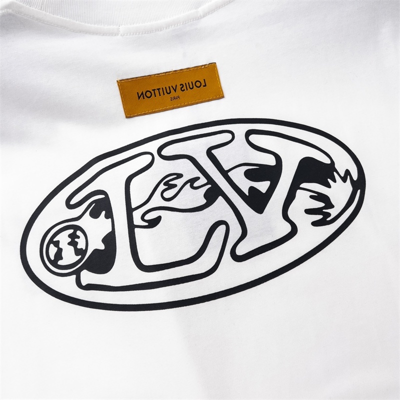 Áo Thun Tay Ngắn Dáng Rộng In Họa Tiết Ngọn Lửa Thời Trang Chất Lượng Cao Cho Nam Và Nữ