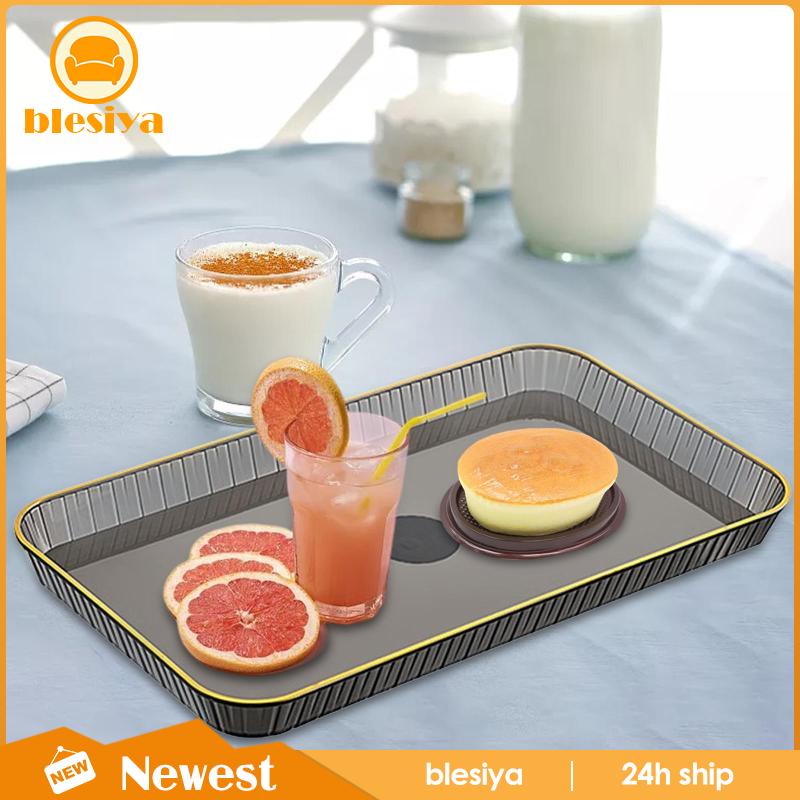 Khay Phục Vụ Tráng Miệng Hình Chữ Nhật Tiện Dụng