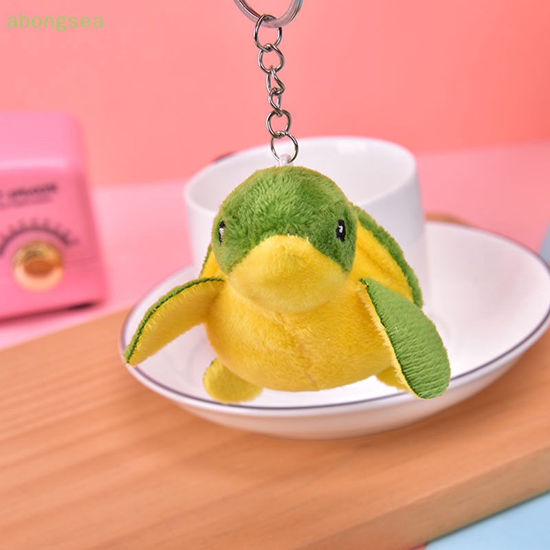 Móc Khóa Hình Rùa Biển Nhồi Bông Đáng Yêu