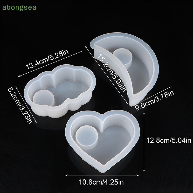 1 Khuôn Silicon Đổ Xi Măng Làm Giá Đỡ Đèn