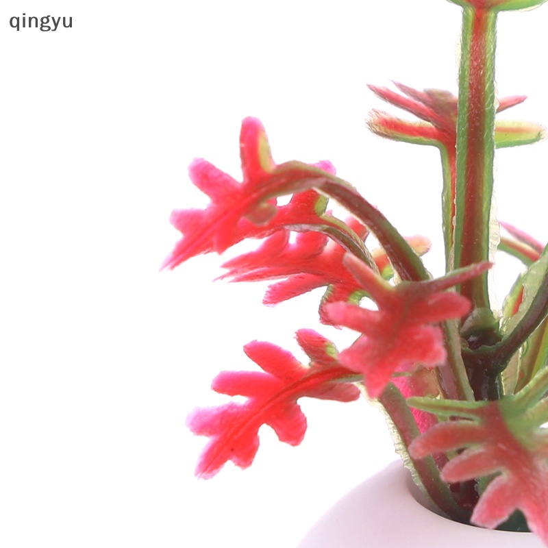 1 Mô Hình Chậu Cây Mini Tỉ Lệ 1: 12 Dùng Để Trang Trí Nhà Búp Bê