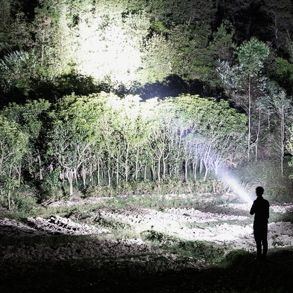 P70 Strong Light Outdoor Searchlight Rechargeable Led Portable Lamp W590-P70 Bead Night Flashlight With Tripod [Q/7]