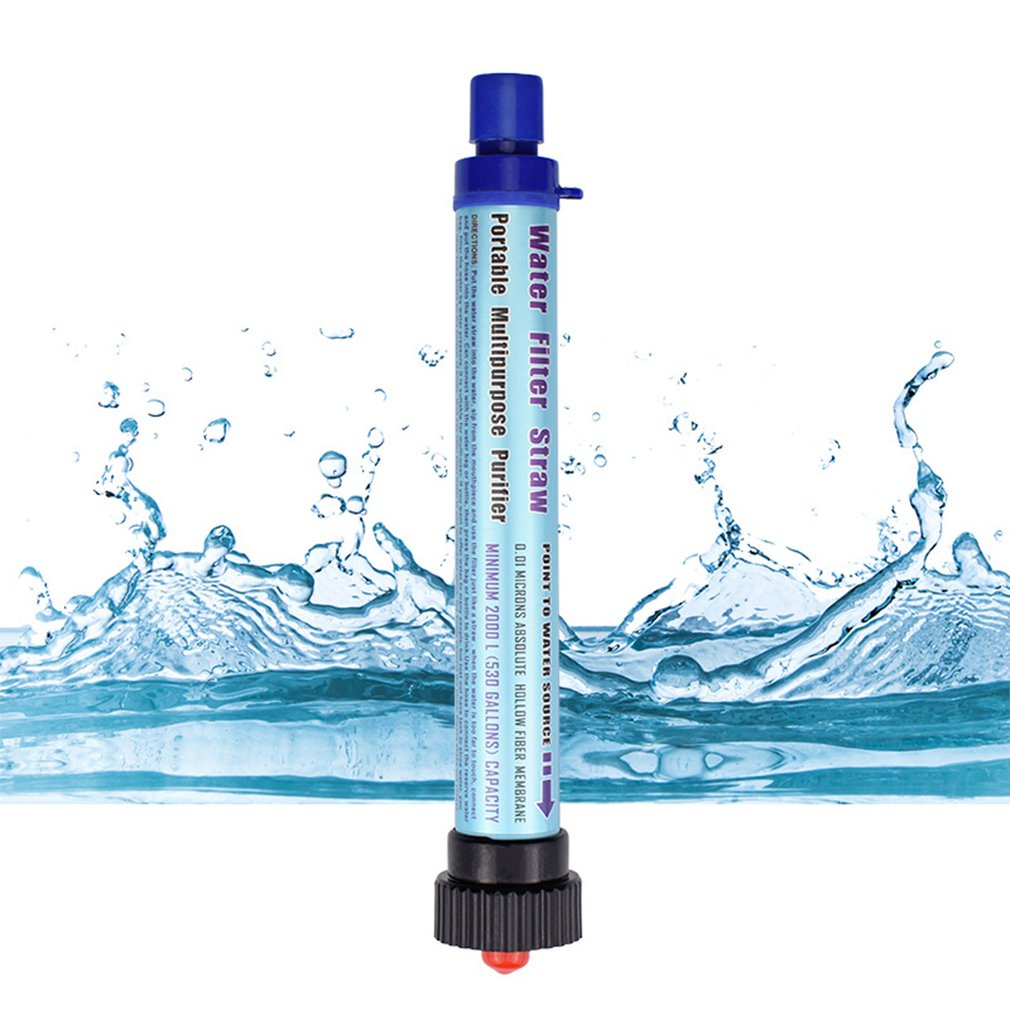 Water Filter Outdoor Seven-Stage Filtration System Sterilized Practical Camping Mountaineering Hiking [Q/5]