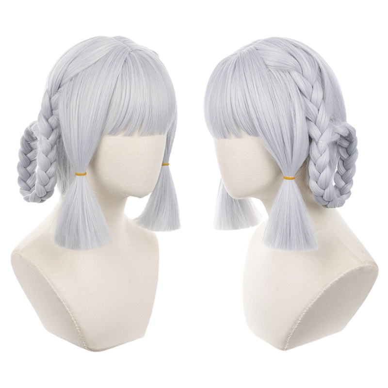 Tóc Giả YGT Kamisato Ayaka Hóa Trang Nhân Vật DokiDoki