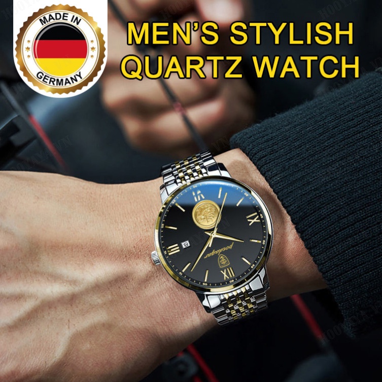 Đồng Hồ Quartz Siêu Mỏng Cho Nam