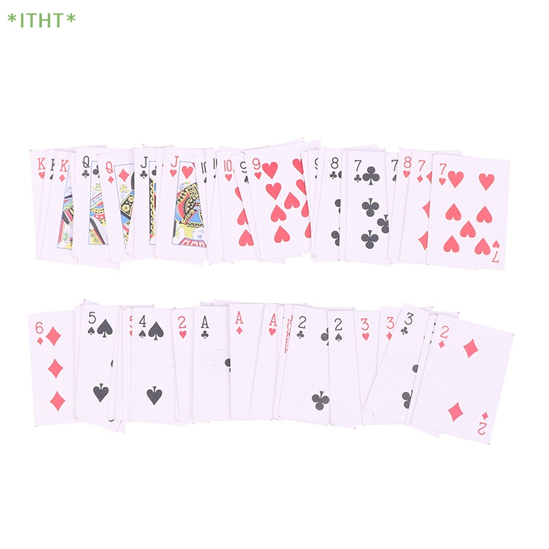 Móc Khóa Hình Lá Bài Poker Mini Sáng Tạo Cho Nam Và Nữ Mới