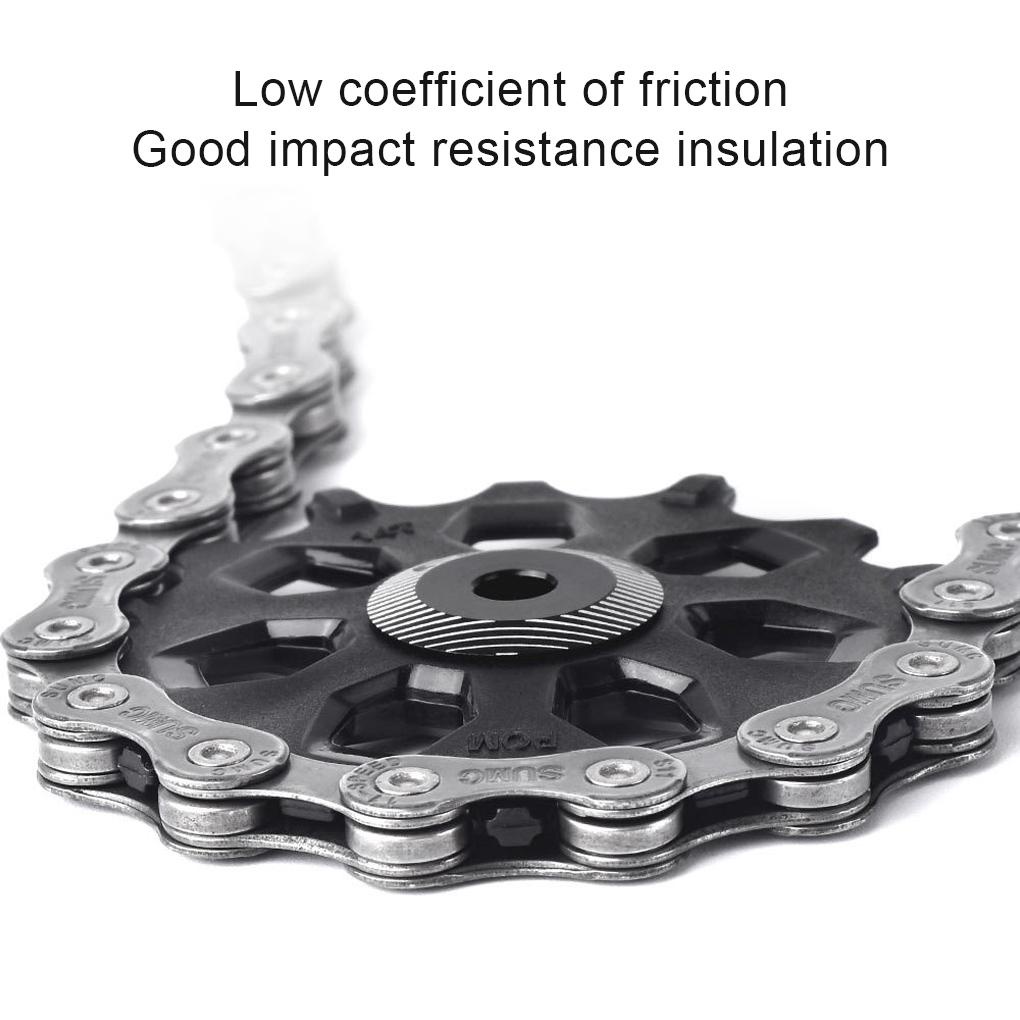 Ròng Rọc Cùi Đề Sau Bằng Hợp Kim Nhôm + Gốm Sứ Di Động Thay Thế Chuyên Dụng Cho Xe Đạp