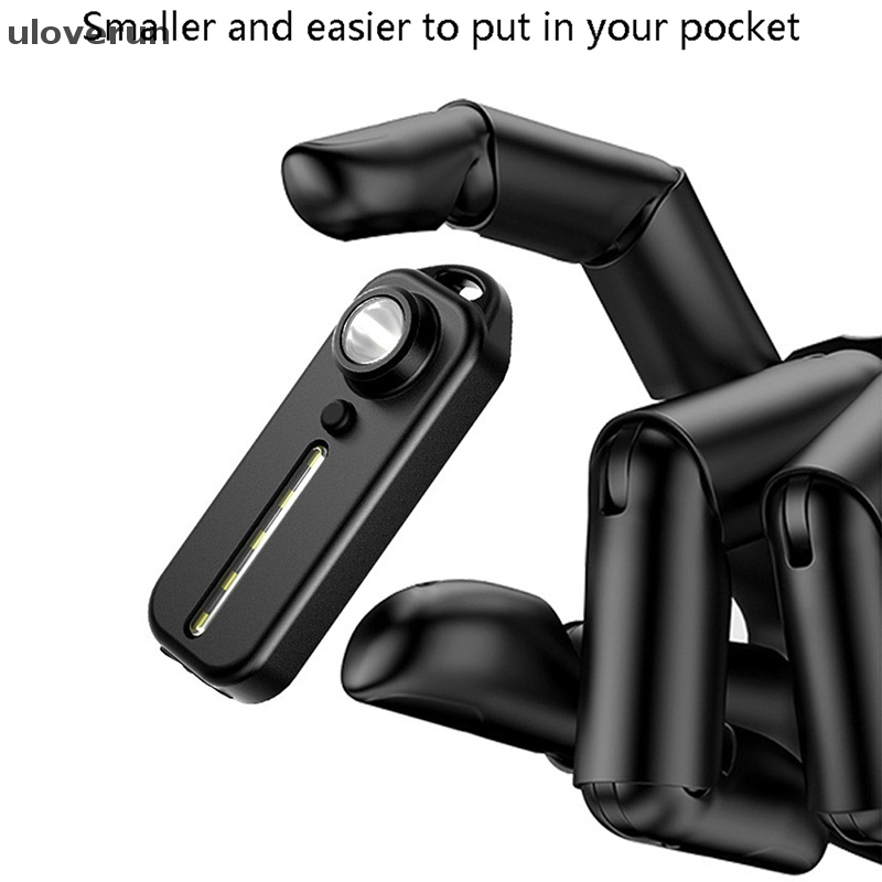 Uloverun Đèn LED Màu Đỏ Xanh Dương Cảnh Sát Đeo Vai Có Kẹp Sạc USB vn