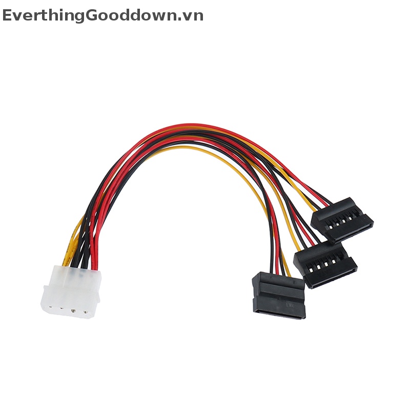 Cáp Chia Nguồn 4Pin IDE Molex Sang 3 ATA SATA